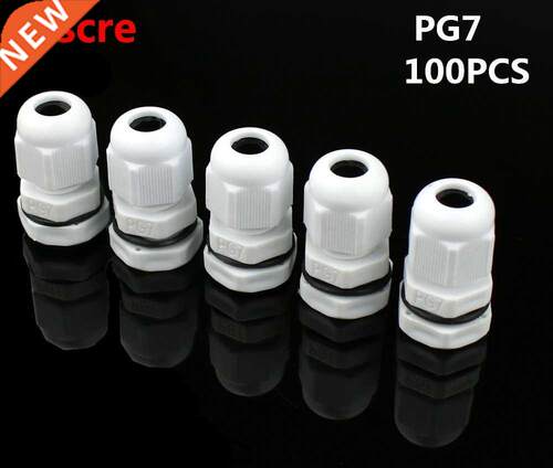 100pcs Hot Sale IP68 Waterproof Nylon Plastic Cable Gland Co