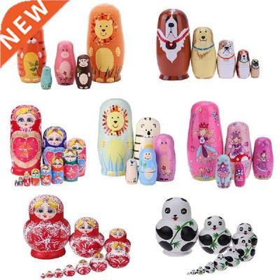 27 Styles Russian Nesting Dolls Boys Girls Wooden