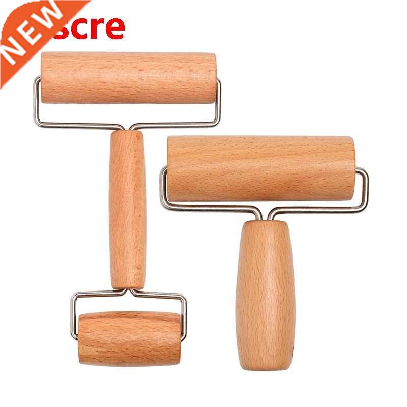 Non Stick Wood Rolling Pin Baking Tools Pizza Cookies Biscui