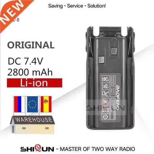 Original BL-8 Battery for Baofeng UV-82 2800mAh Optional 80