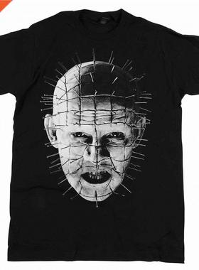 Hellraiser - Movie Pinhead -Close T-shirt - BRAND O-Neck F