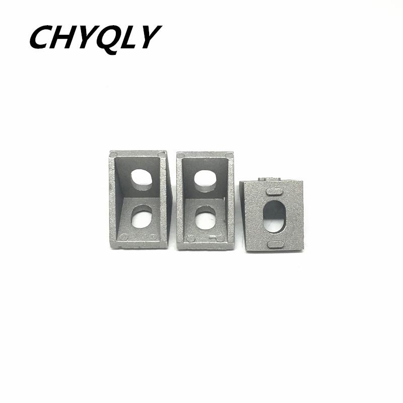 20pcs/lots 2020 corner fitting angle aluminum 20 x 20 L conn