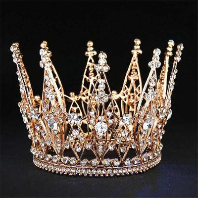 Fashion Pageant Bride Tiara Rhinestone Crown hair accessorie