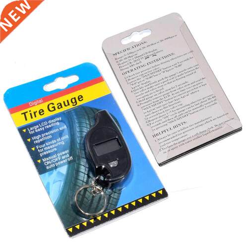 New Mini Keychain Portable Digital LCD 2-150 PSI Tire Tyre W
