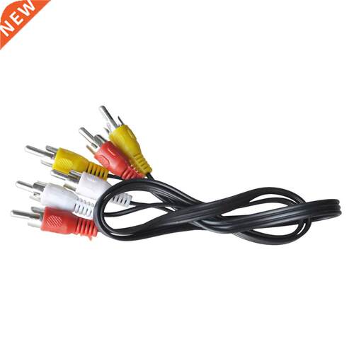 Black new 3 Port AV Audio RCA Phono Selector Switch