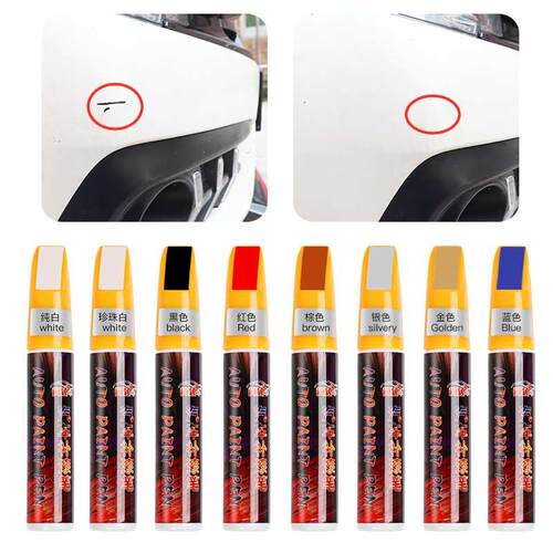 9 Color Car Paint Scratch Repair Pen Waterproof Touch p Nis