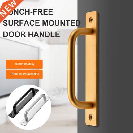 Sliding Barn Door Handle Pull And Flush Hardware Set Wood