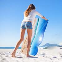 Sand Proof Beach Towels Super Absorbent Beach Towels Super thumbnail 6