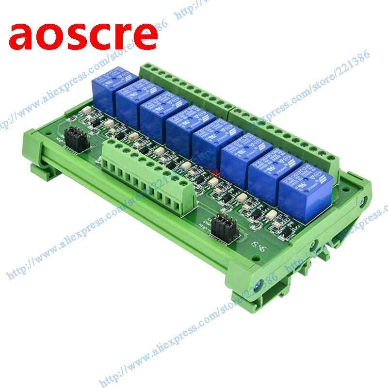 8 channels 12V 10A Optical Coupler Relay Expansion Board Mod