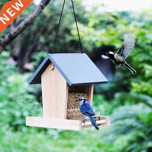 Cedar Ranch Feeder Wild Bird Feeder For Hanging Bird Seed