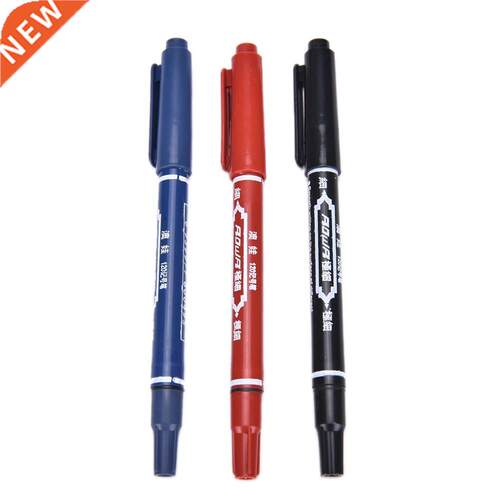 1pc  Colors Permanent Paint Marker Pen Twin Tips Doubled H