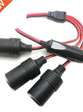 12v 24v Power Charger Adapter 1 to 3 Car Cigarette Lighter 3