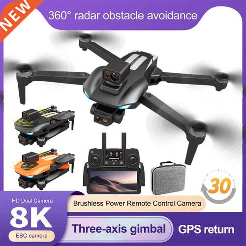 2022 NEW AE8 MAX GPS Drone 8K Professional Dual HD Camera FP