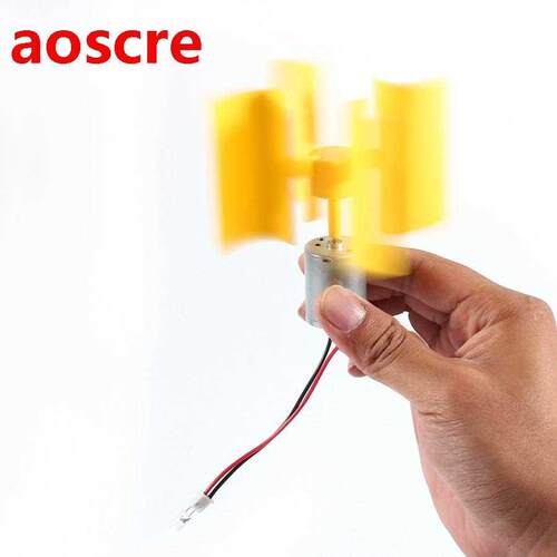 Mini Wind Turbine Generator Vertical Axle Turbine Blade Bree