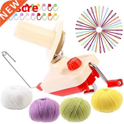 Wool Winder Machine With Knitting Yarn Ball Scarf Wool And