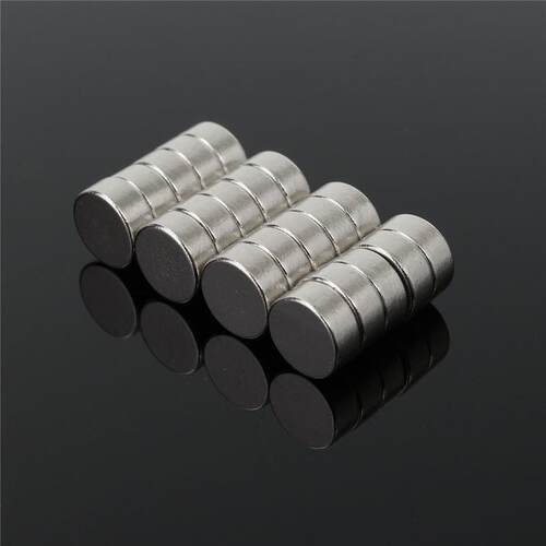 100pcs 7x3mm N50 Round Magnets Rare Earth Neodymium NdFeB Ma