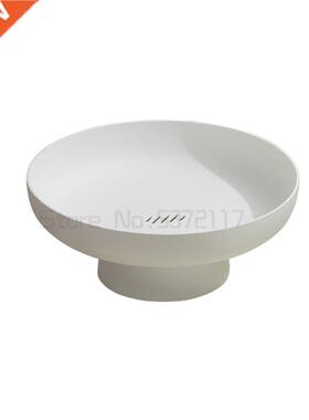 Nordic Home Decoration Fruit Plate Pure Color Stilt Plate