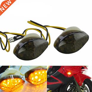 Universal 2Pcs Motorcycle Led Turn Signal Indicator Light La