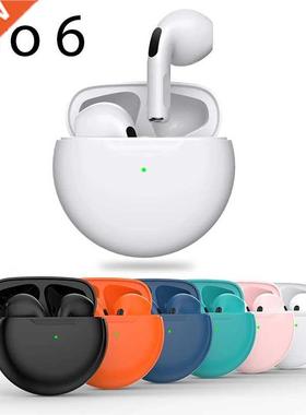 Original Pro6 TWS Touch Control Wireless Headphone Bluetooth