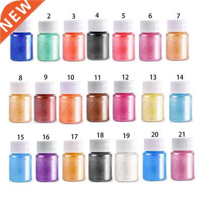 21 Colors Aurora Resin Mica Pearlescent Pigments Colorants E