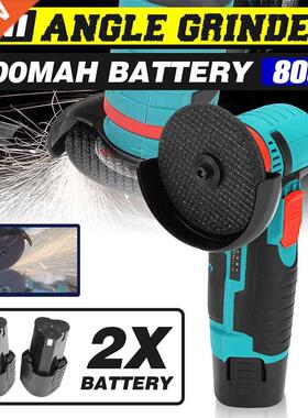 DOERSUPP Brushless 12V Mini Angle Grinder Machine 800W Cordl