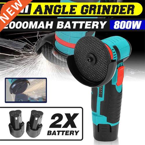 DOERSUPP Brushless 12V Mini Angle Grinder Machine 800W Cordl