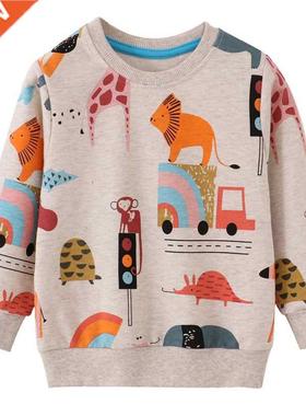 Jumpng Meters New Arrval Anmals Kds Sweatshrts Cartoon