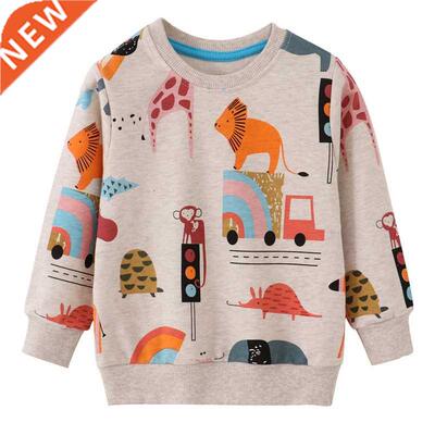 Jumpng Meters New Arrval Anmals Kds Sweatshrts Cartoon