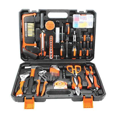102pcs Combination Household Hand Tool Set Kit Accessories