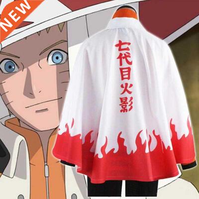 Cosplay the 7th Hokage Uzumaki Ninja Costume Cosplay Cape H
