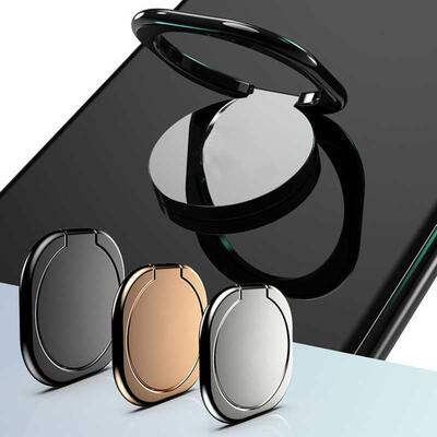 Universal Metal Phone Holder Finger Ring Adhesive Cellphone