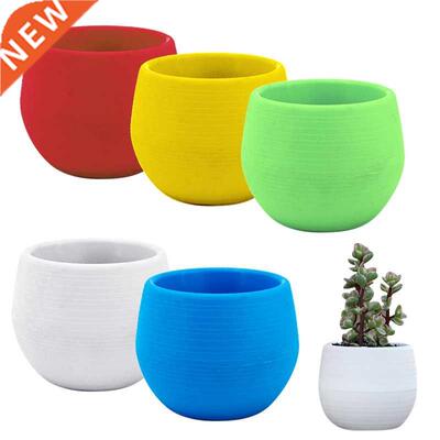 Flower Pots Mini Flowerpot Garden Unbreakable Plastic