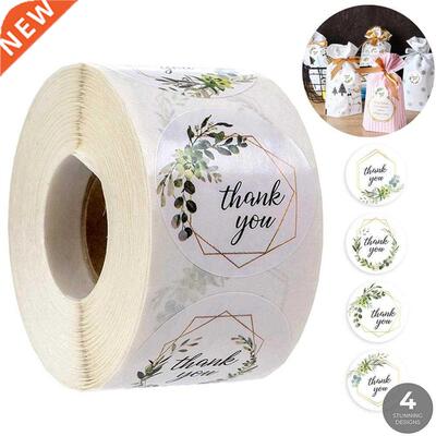 500 Boho Thank You Stickers/1inches Greenery Frames Thank Y