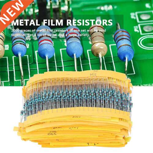 Magnetic Contactor 2000pcs 1/4W 100 Values 1ohm~1M Metal Fil