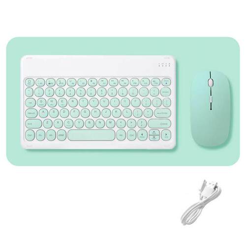 Wireless Keyboard and ouse Cobos Set Round Bluetooth Hebre