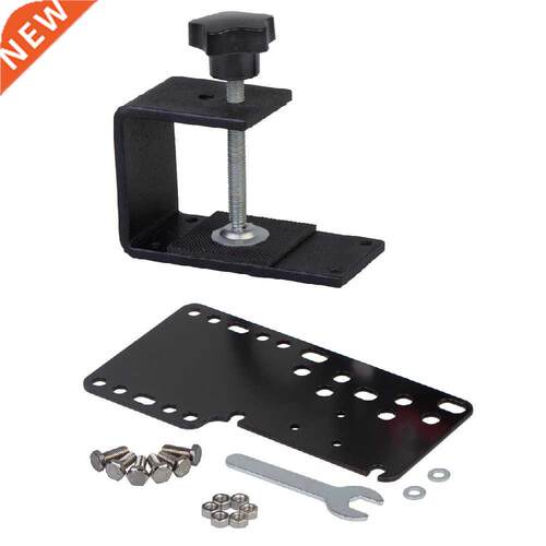Black Stainless Steel SIM Racing Game USB Handbrake Holder F