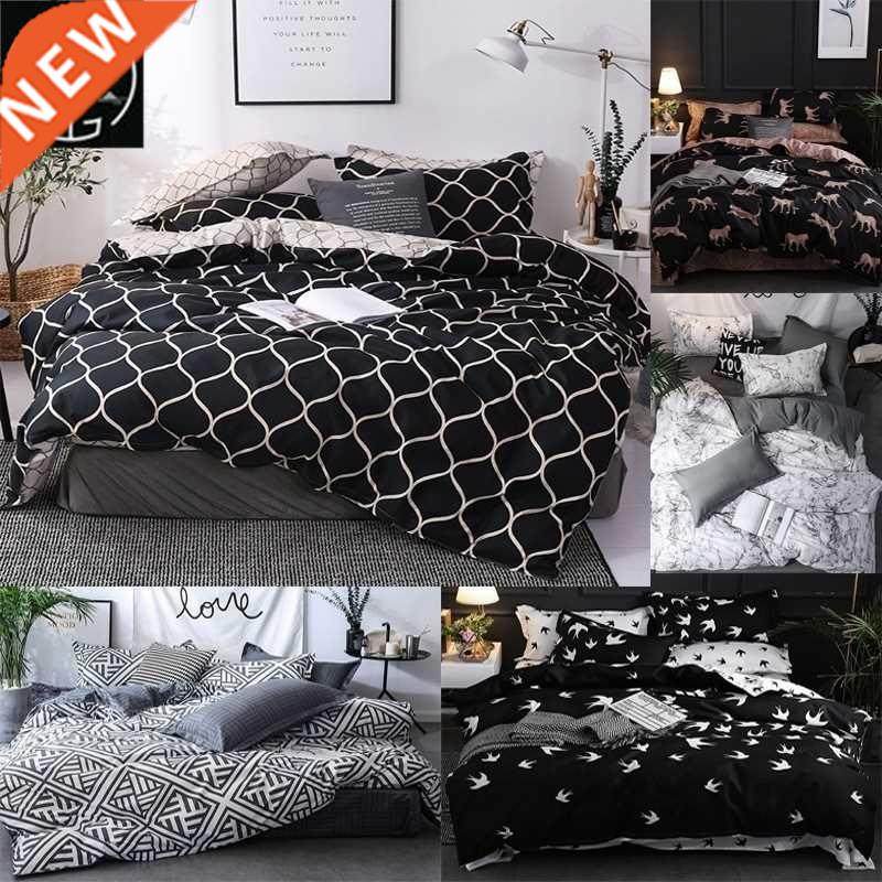quilt duvet cover+2 pillow cases 50*70cm bedding sets 3 pcs
