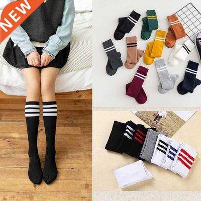 Korea Style Women Long Socks Warm Calf Cotton Socks Knee Soc
