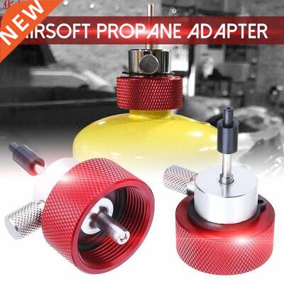 Hot Sale Red Metal Silicone Mew Airsoft Propane Filling Adap