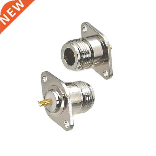 1pcs N Female Jack 2-Holes Flange Connector Solder Panel Mou