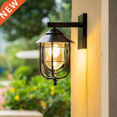 Iron vintage wall lamps wall sconces rainproof indoor outdo