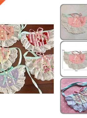 Good Puppy Neckerchief Fux Perl Design Wshble Dog