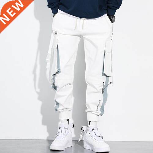 Simple Casual Harem Pants Korean Setwear Hip Hop Harajuku Fa