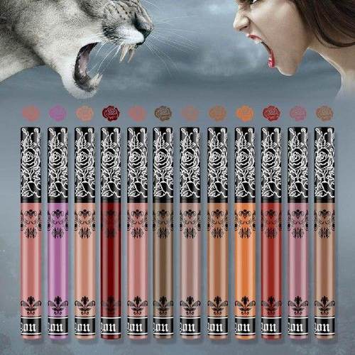 3Pcs/Box Lip Glaze Universal Lip Lacquer Beauty Cosmetic