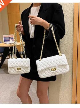 Women's Shoulder Bg Pu Lether Lingge Pttern Women'