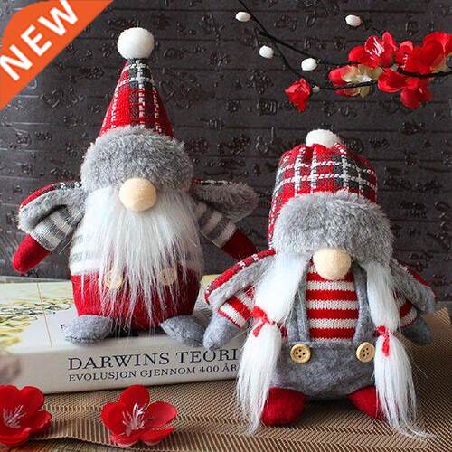2021 New Christmas Nordic Forest Faceless Gnome Santa
