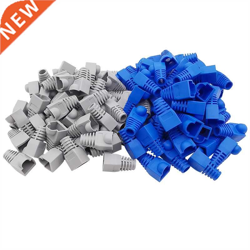 50/100Pcs RJ45 Adapter Cap Cover CAT5e CAT5 CAT6 Network Eth