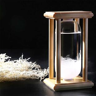 Mini Desk Droplet Storm Weather Forecast Glass Bottle Pre