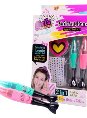 Children's Nail Pen Set Girl Makeup Toys Nail Polish Set Na