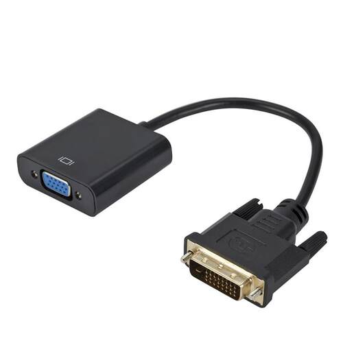 DVI Male To VGA Female Adapter Cable HD OEM Support HD TV Re
